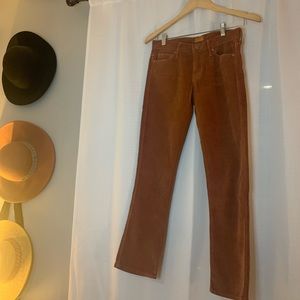 Mother Denim Rascal Cuff Corduroy Pant